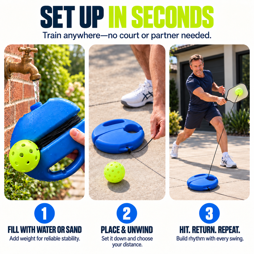 SoloStrike™ Pickleball Rebound Trainer