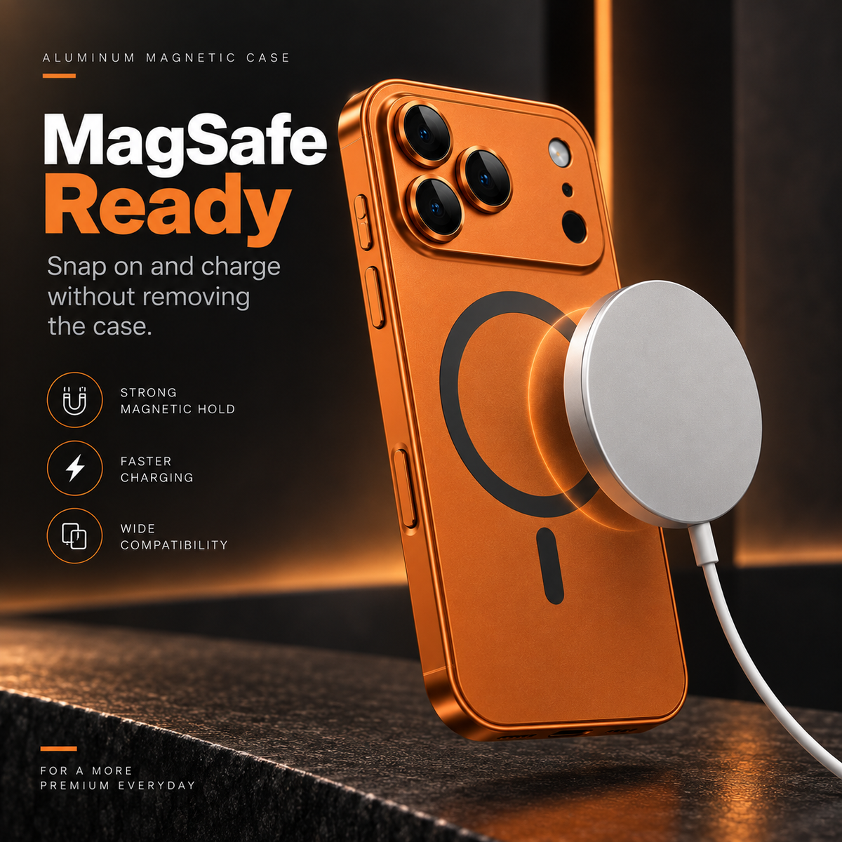 Ronwel™ Magnetic Alloy Case