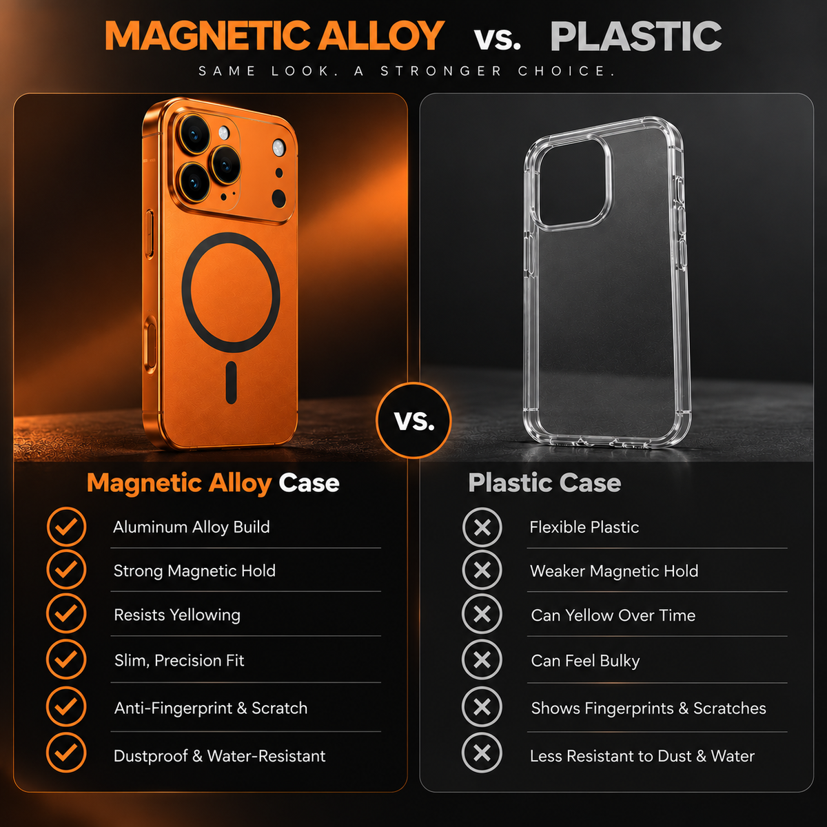 Ronwel™ Magnetic Alloy Case